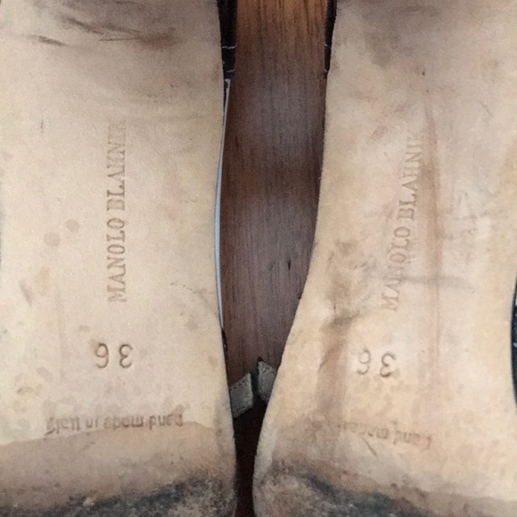 Manolo blahnik heels in size 36 - Picture 5 of 7